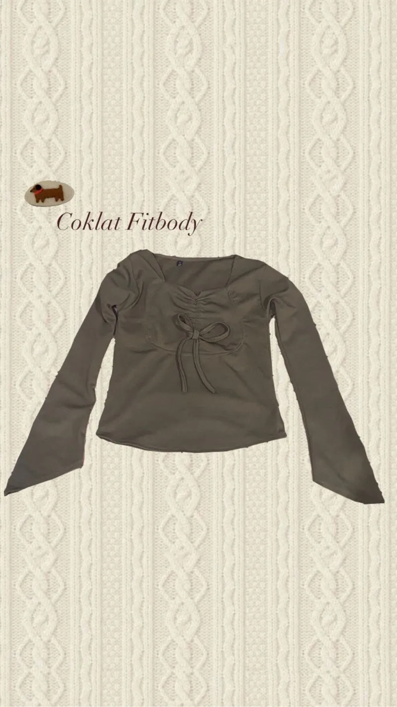 Atasan Crop Slim Fit   photo 1