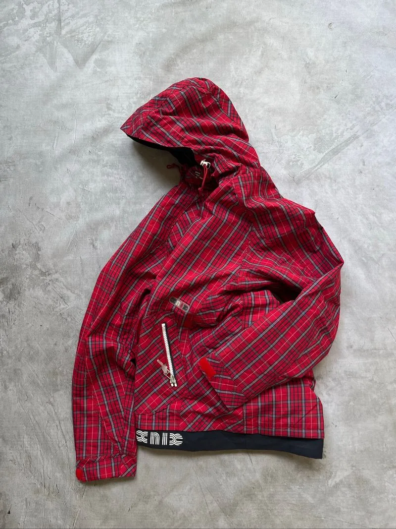 X-nix snowboard plaid double zip jacket  photo 1