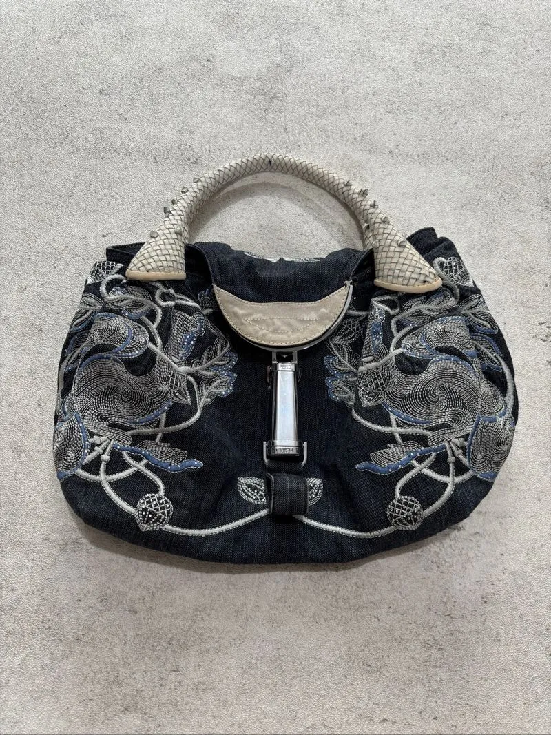 Fendi Hobo Bag Denim photo 1