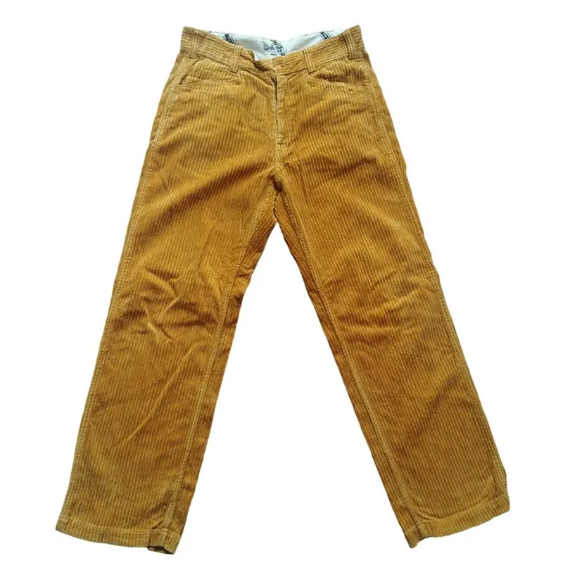 Casual Casual pants Pria yellow photo 1