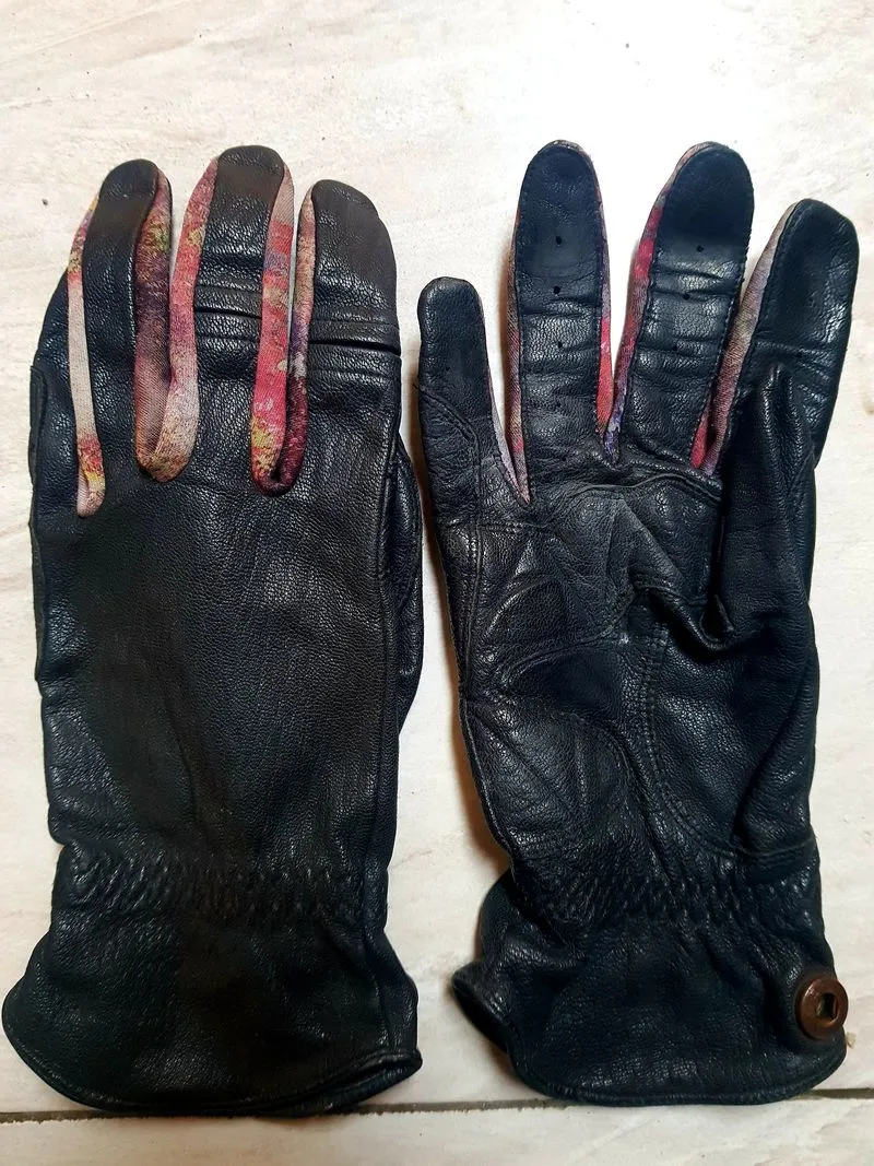 sarung tangan riding kulit asli photo 1