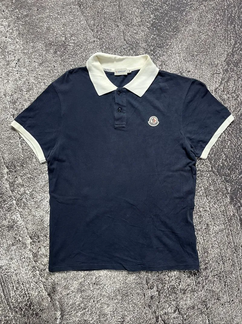 Moncler polo logo tshirt slim fit photo 1