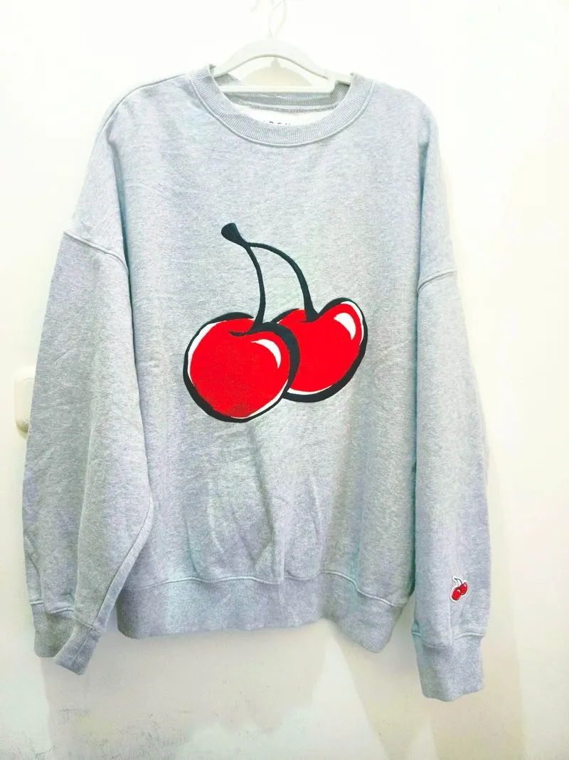 CREWNECK KIRSH BIG CHERRY LOGO photo 1