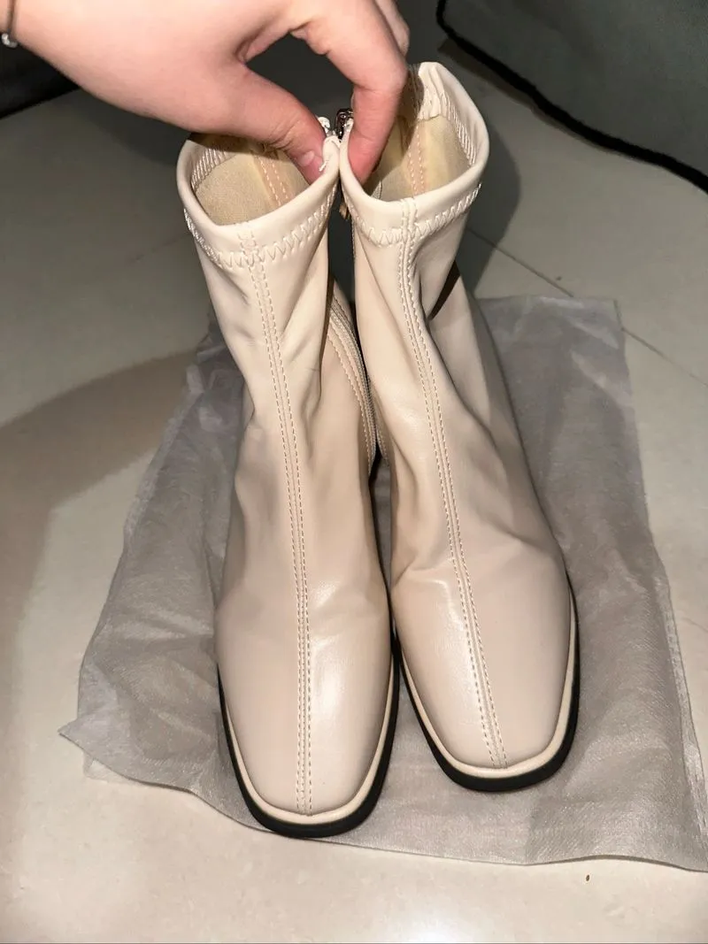 SANZEIL Hyu Jun Sepatu Boots 5cm Wanita 1880 Size 36-40 photo 1
