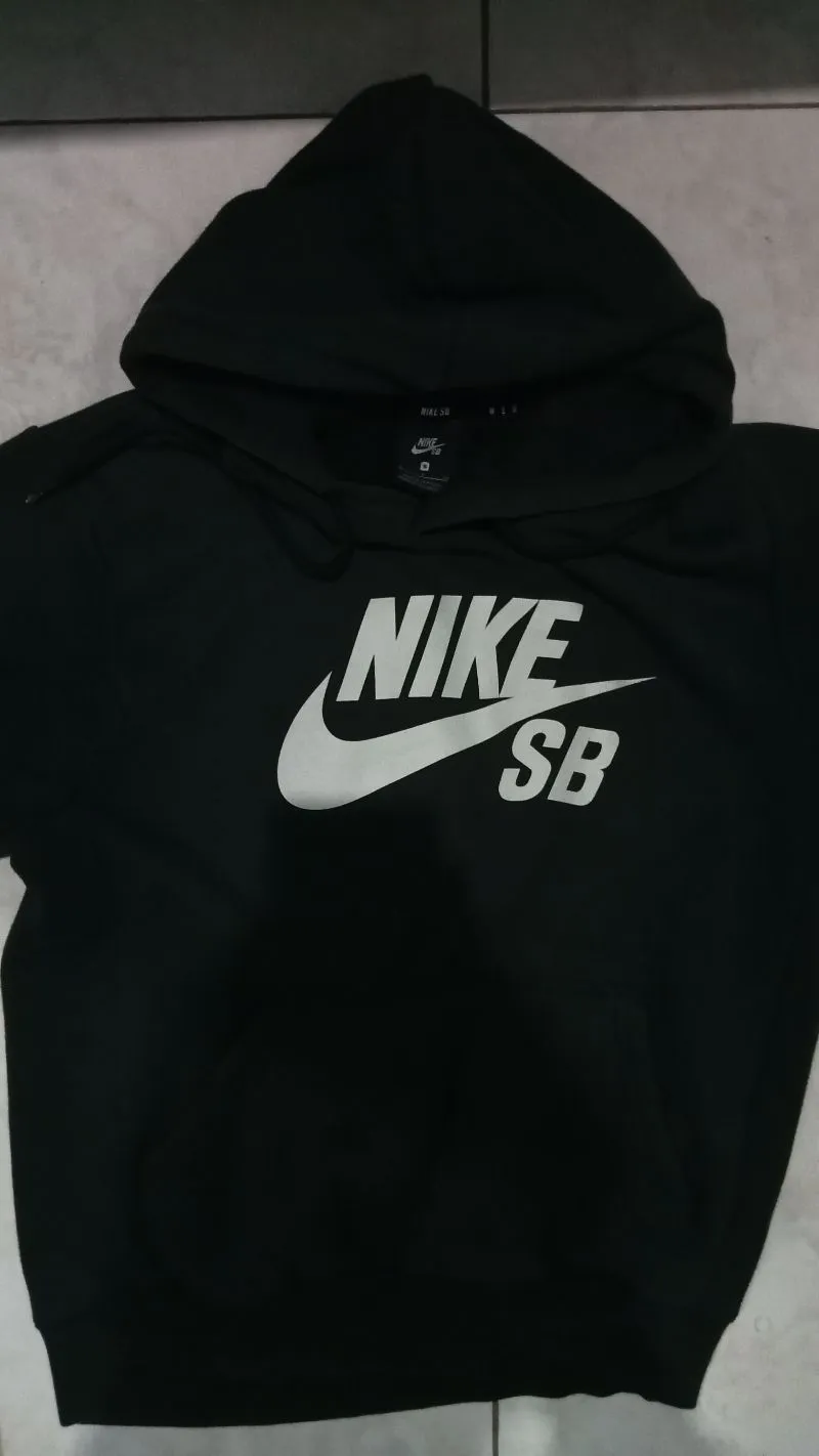 Nike Streetwear Minimalist Hoody Pria white black photo 1