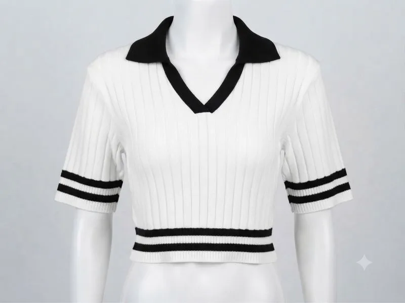 strips crop top photo 1