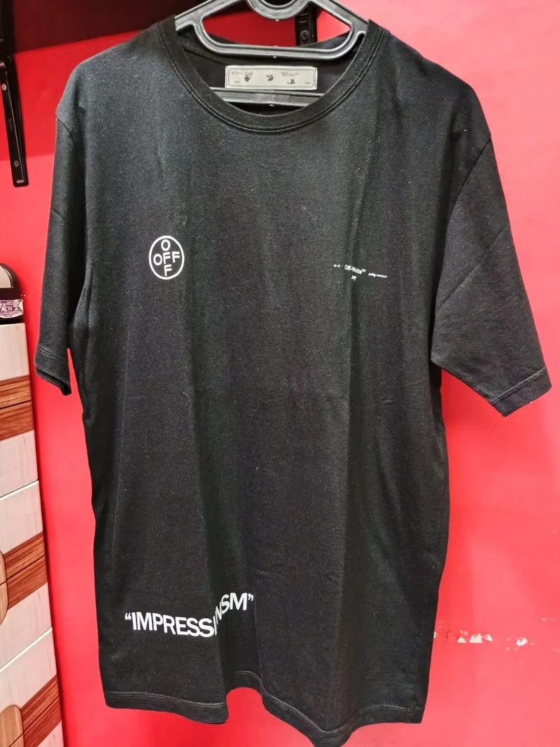 T Shirt Off White Impressionism photo 1