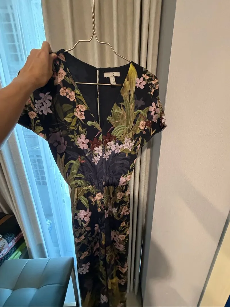 Jumpsuit flowers  photo 1