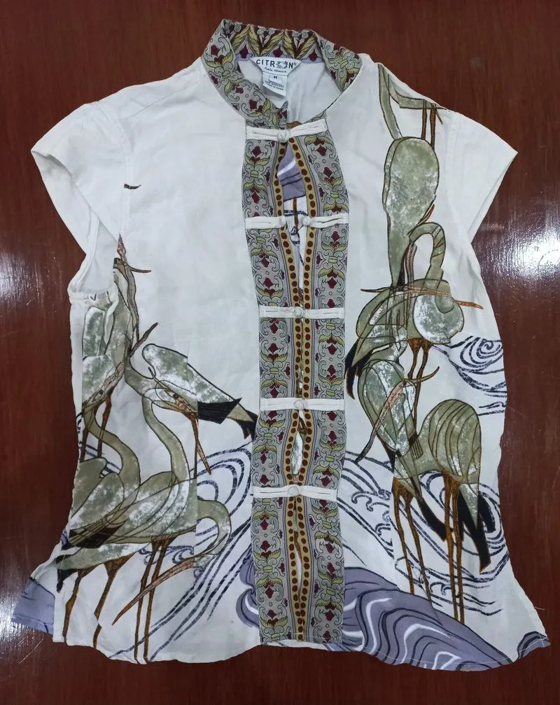 Preloved n ready to wear CITRON SANTA MONICA Top (100% Silk) photo 1