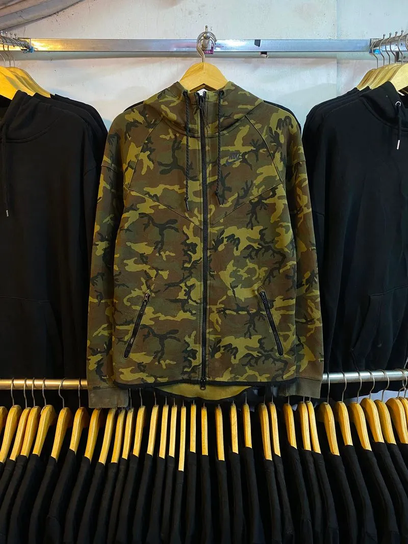 Zip Hoodie Nike Tech Fleece Camo  photo 1