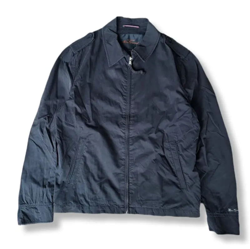 BEN SHERMAN BLACK HARRINGTON WORK JACKET | OUTERWEAR | GS 47 photo 1