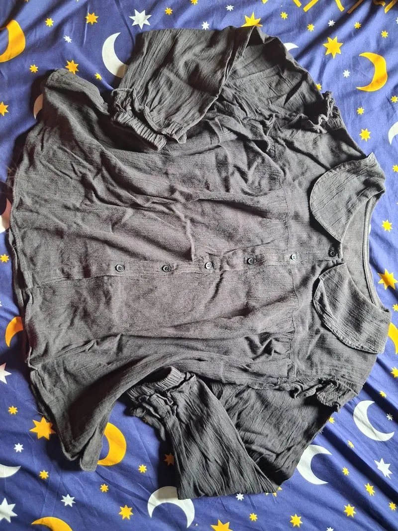 Blouse kancing depan aktif photo 1