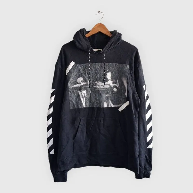 OFF white hoodie black photo 1