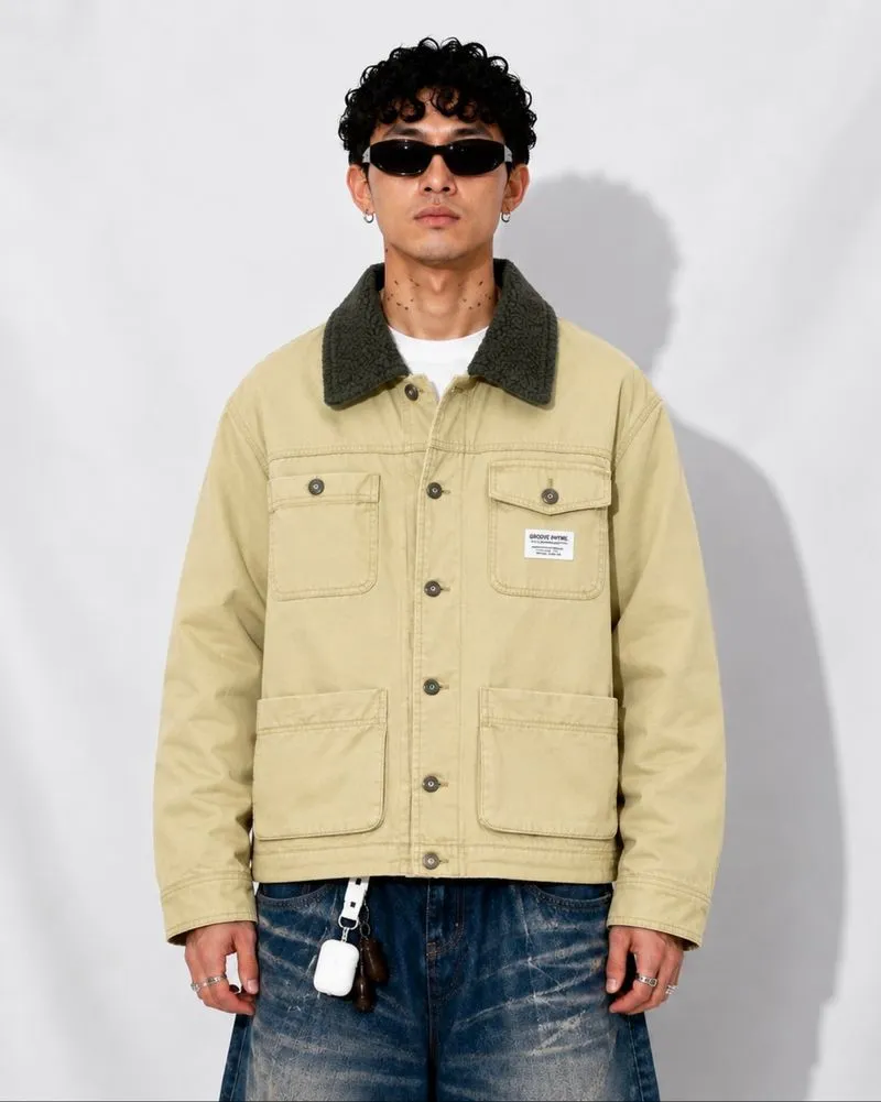 Groove Rhyme Canvas Outter Jacket size M photo 1
