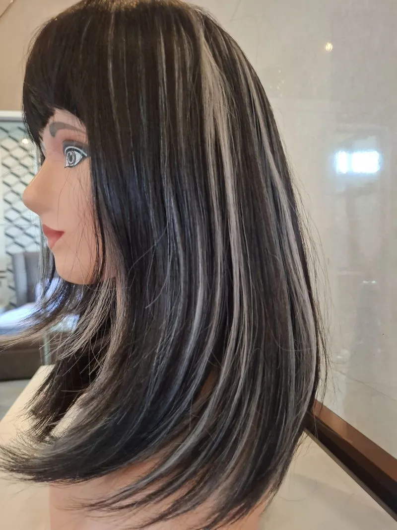 Jual wig bekas konten cantik warna ombre kekinian photo 1