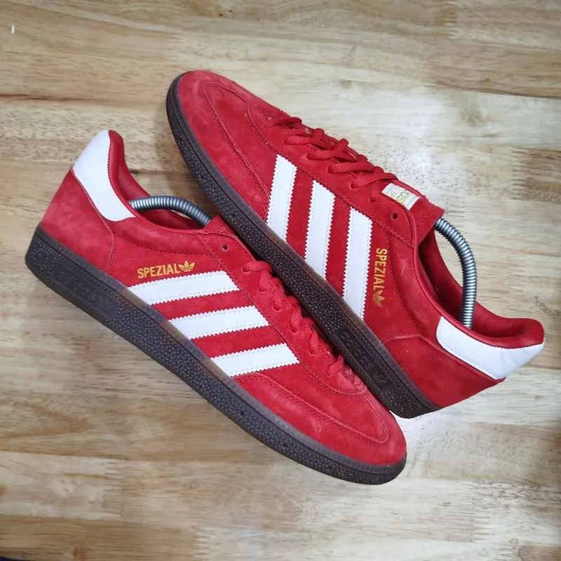 Adidas Casual Sneakers Pria white red photo 1