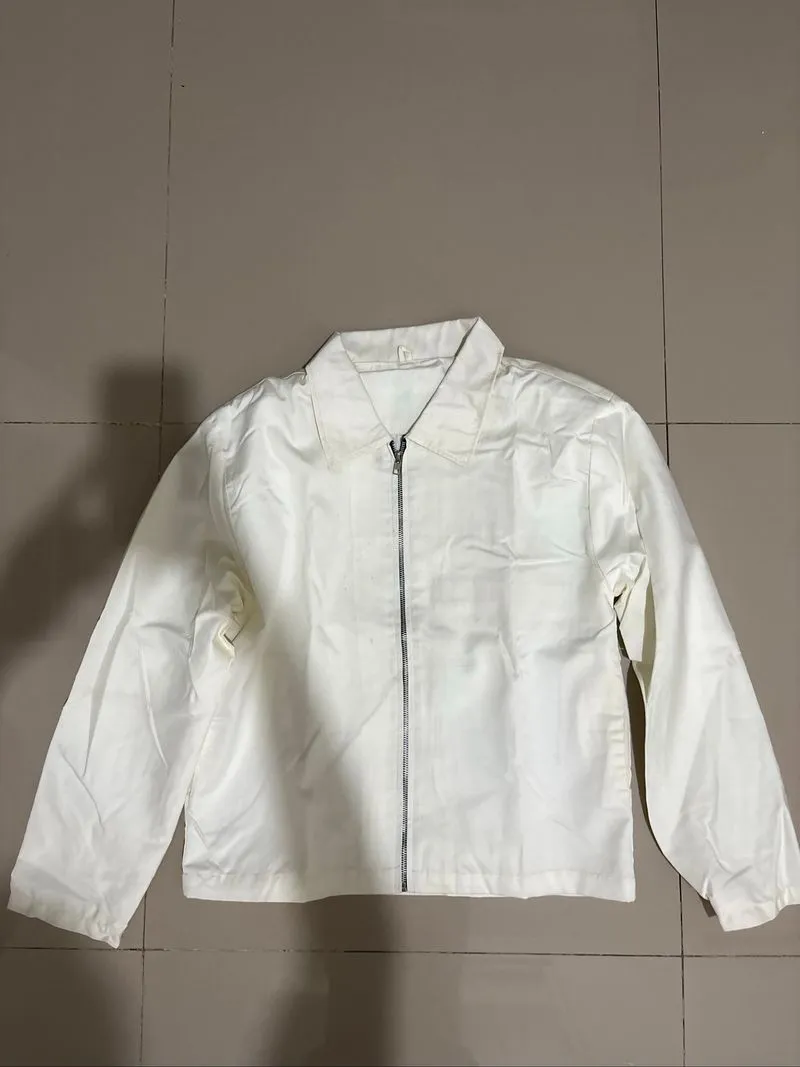 White Casual Outwear photo 1