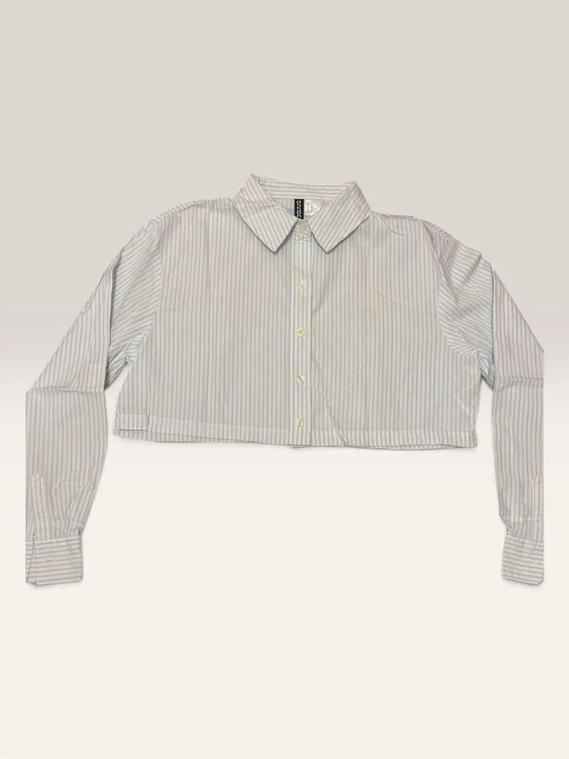 Kemeja crop h&m photo 1