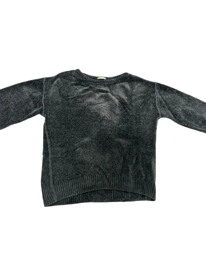 Charcoal Grey Knit Sweater photo 1