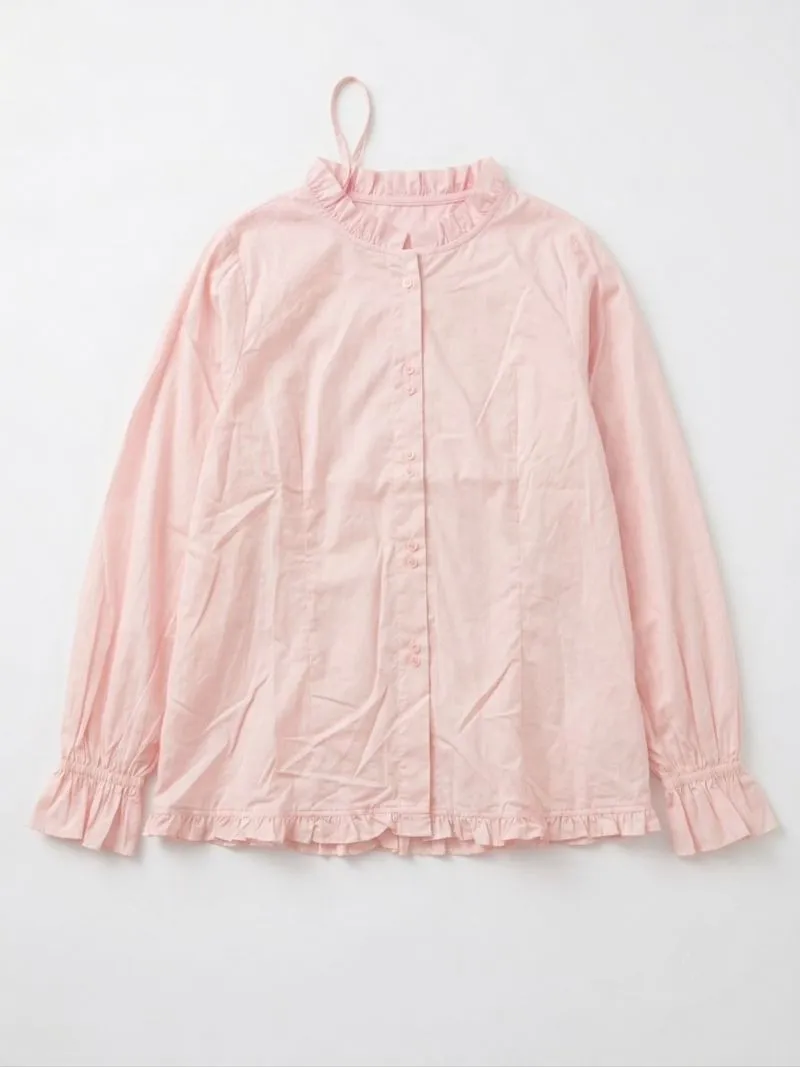 Japanese pink coquette blouse photo 1