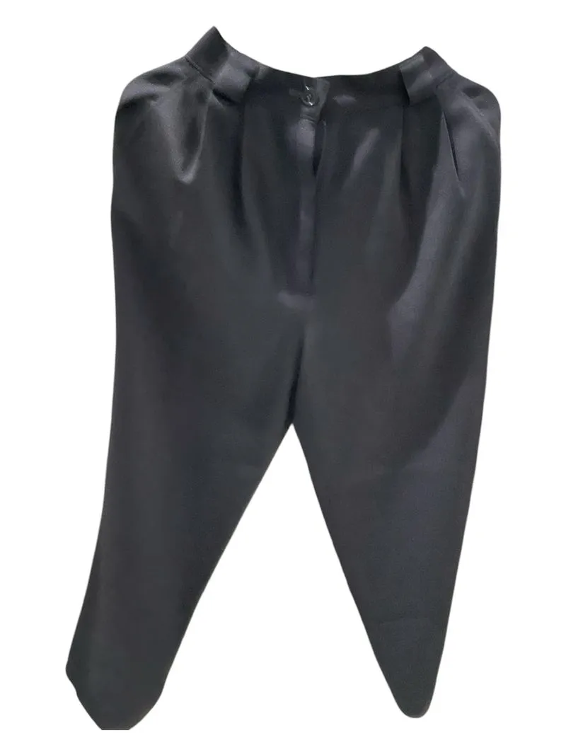 Black High Waist Tailored Pants photo 1