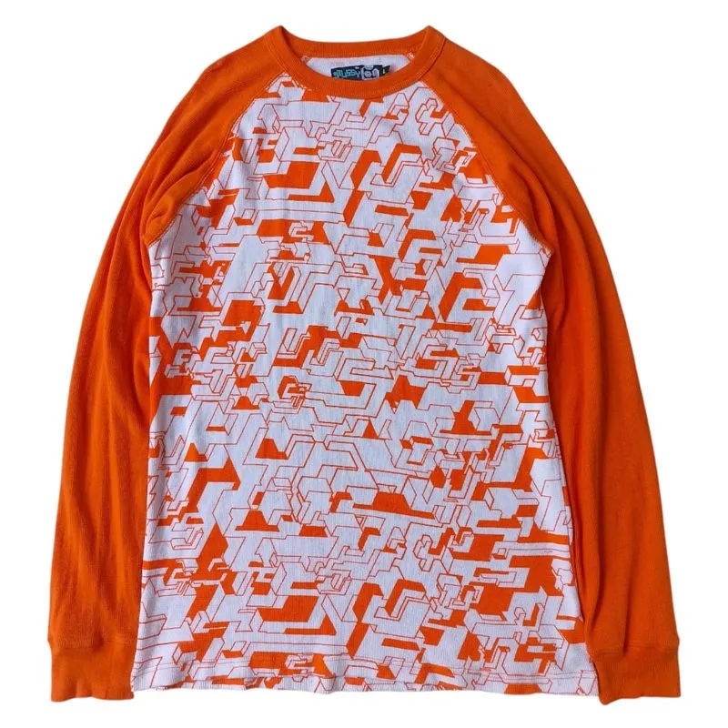 Kaos Lengan Panjang Stussy x Delta photo 1