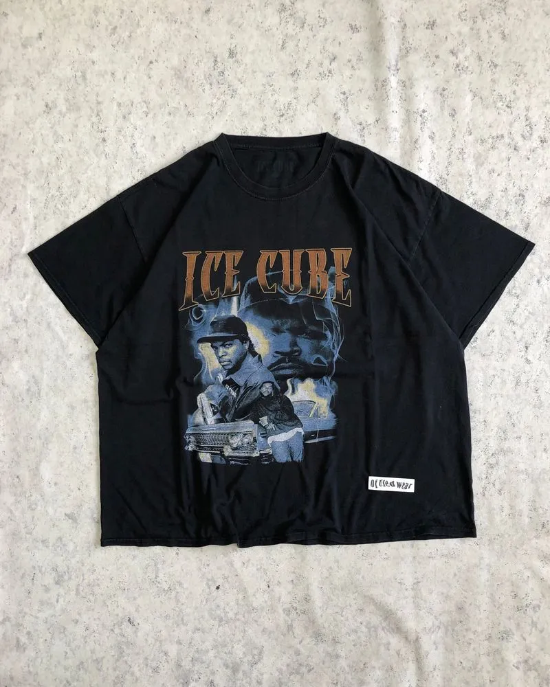 official ice cube graphic t-shirt big photo 1