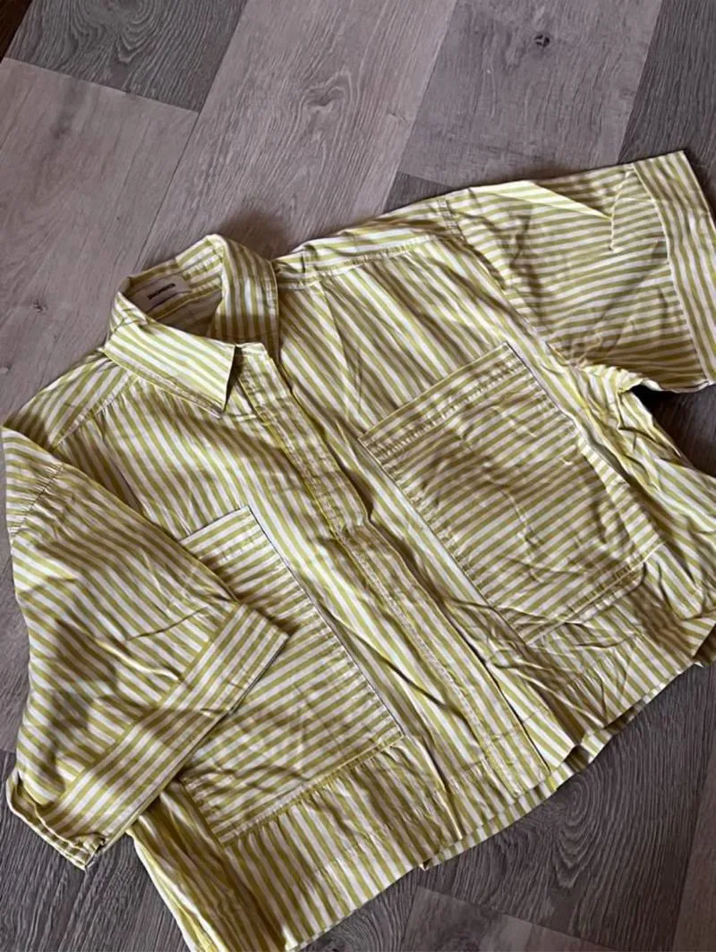 3mongkey kemeja salur oversize photo 1