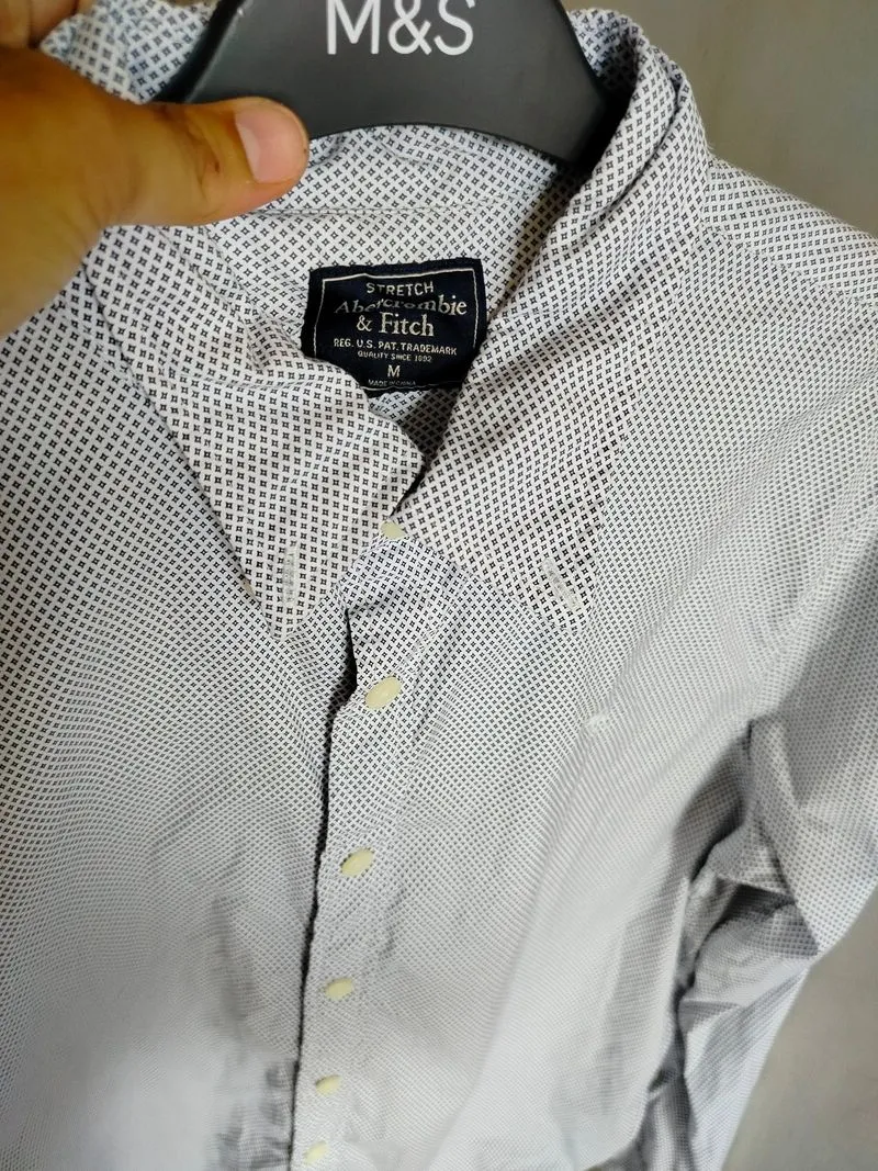 kemeja pria Stretch SIZE L Abercrombie fitch photo 1