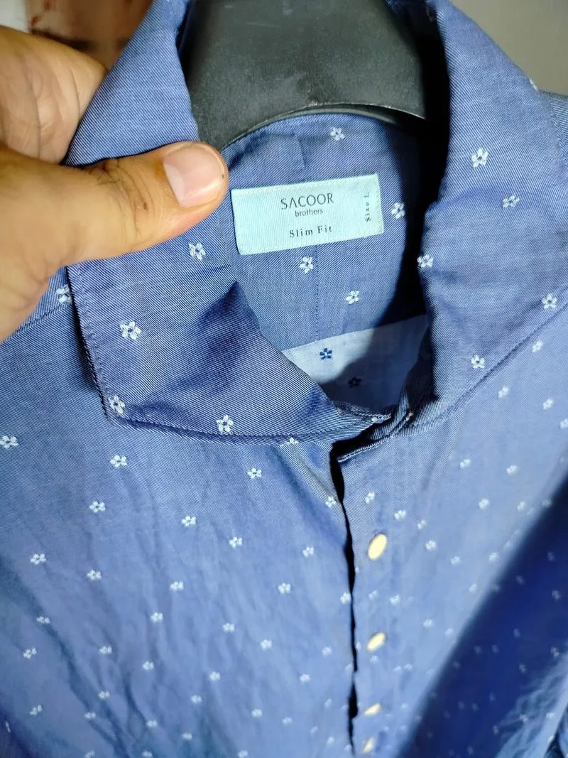 kemeja pria SIZE L SLIM FIT SACOOR BROTHERS photo 1