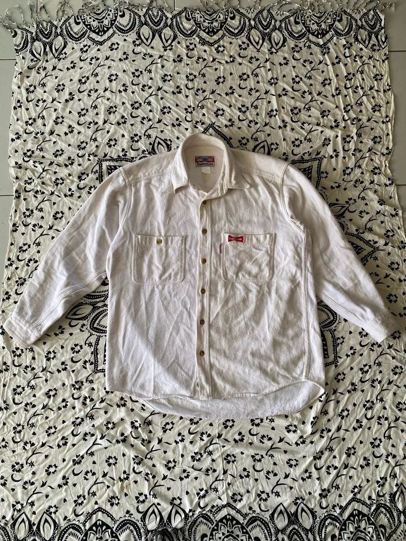 Vintage Budweiser Wool Shirt photo 1