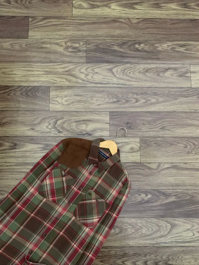Kemeja RALPH LAUREN Branded Tartan Long Sleeve photo 1