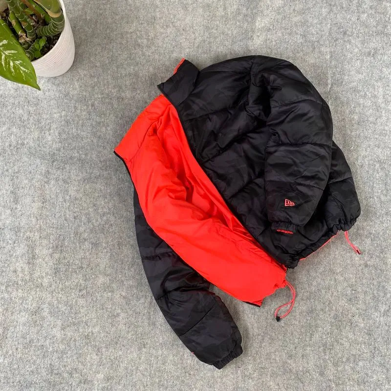 Puffer Winter jacket revesible new era super cakep banget  photo 1