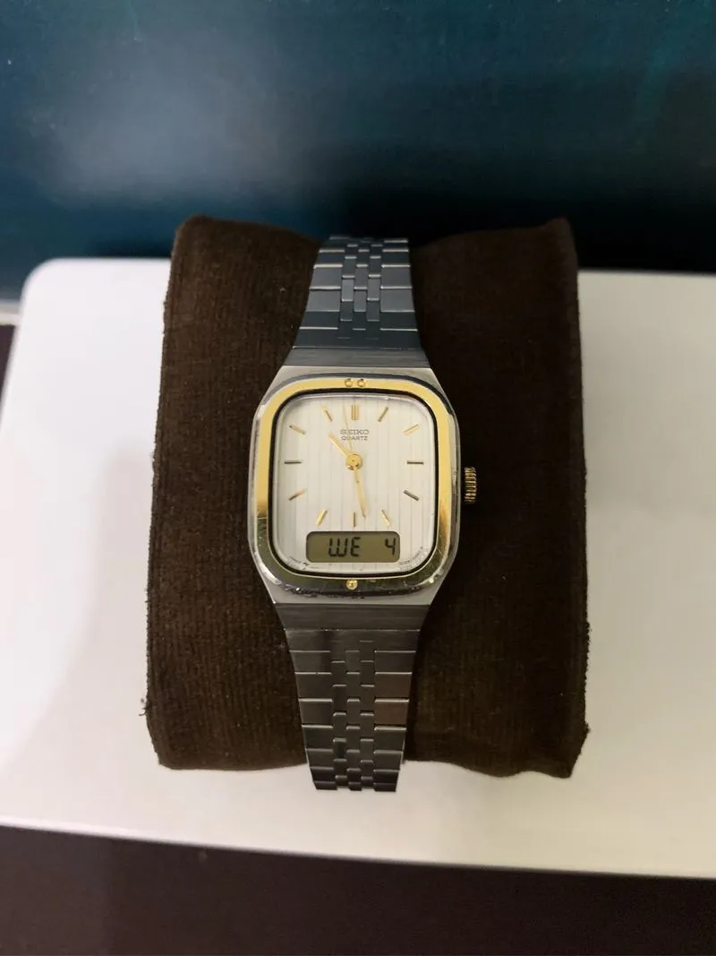Seiko Dual Time Tank JDM Original 💗 photo 1