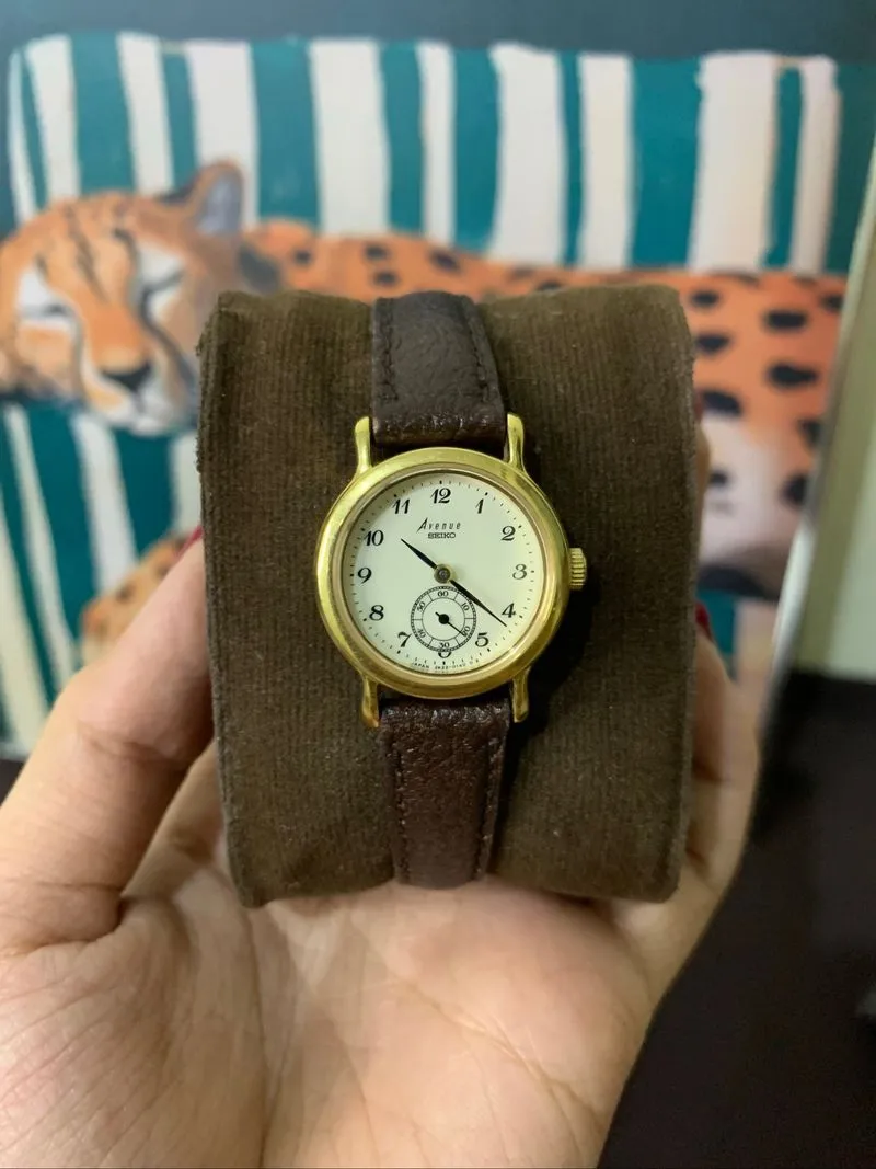 Seiko Avenue Subsecond (Gold) JDM Original 💗 photo 1