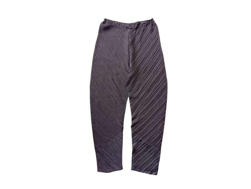 Pleated two tone pants photo 1
