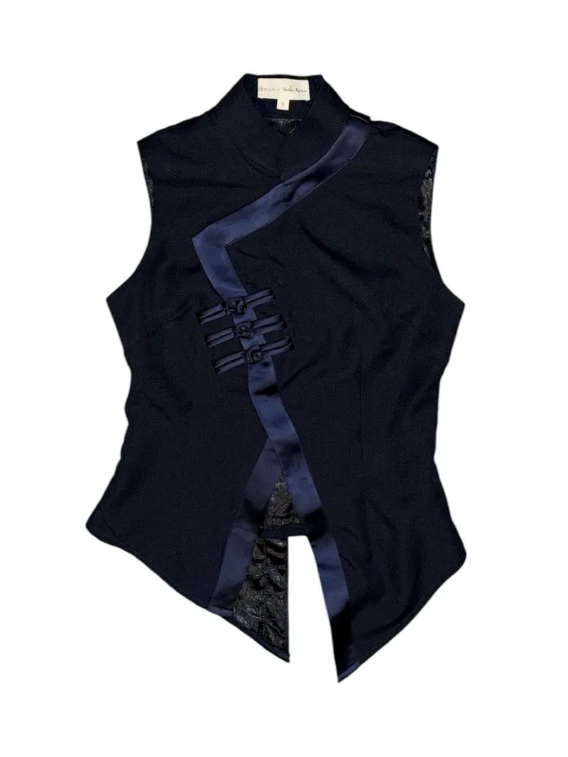 MBYMISCHA x Imelda Kartini Navy Top photo 1