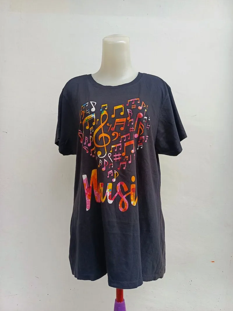 Kaos love music photo 1