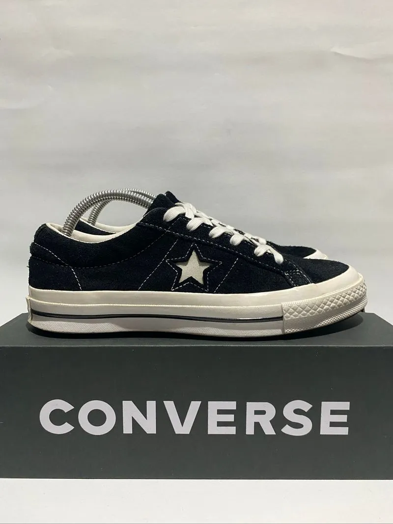 Converse One Star Low Suede 'Black’ photo 1