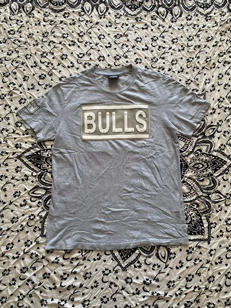 NBA Chicago Bulls Rubber Logo T-shirts photo 1