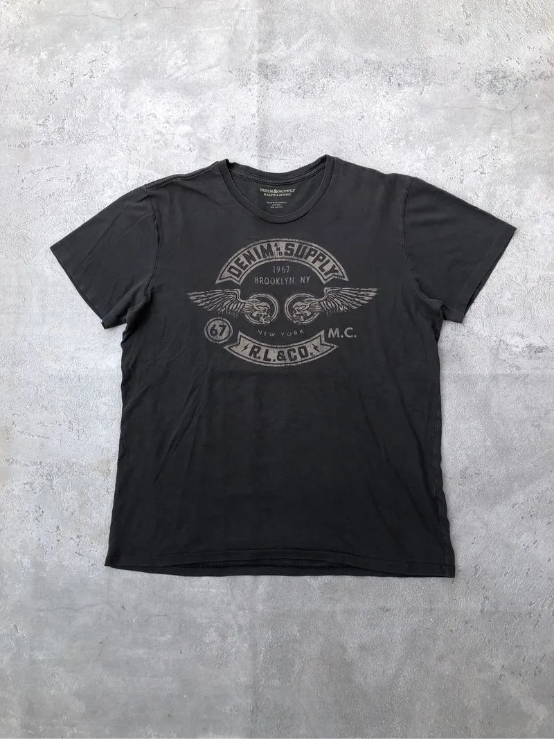 Vintage Denim & Supply Ralph Lauren T-Shirt 1967 Brooklyn NY photo 1