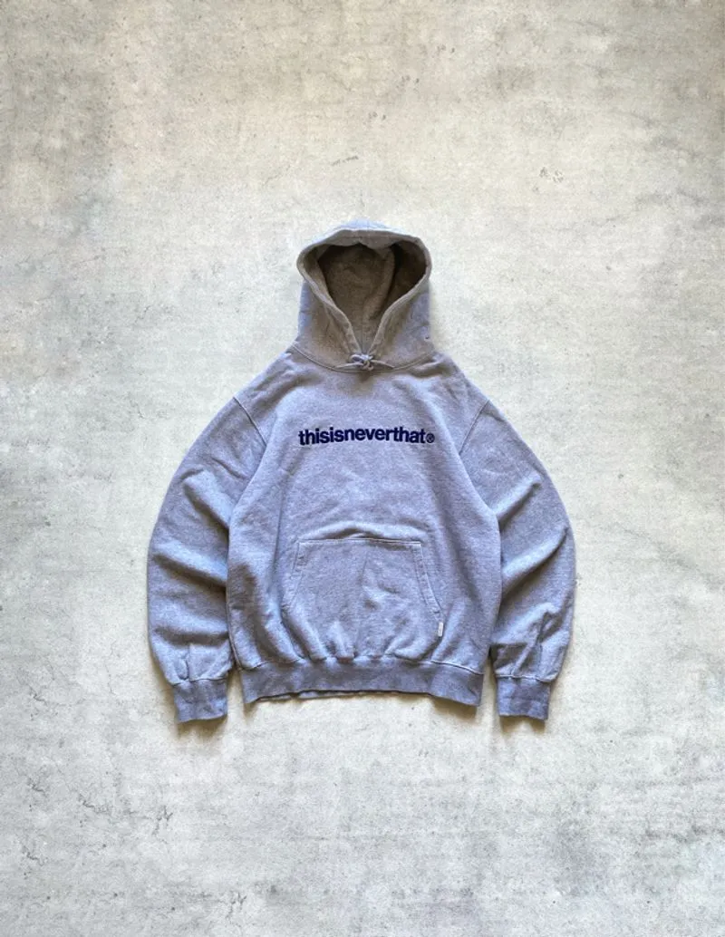 Thisisneverthat T-Logo Hoddie - Grey photo 1