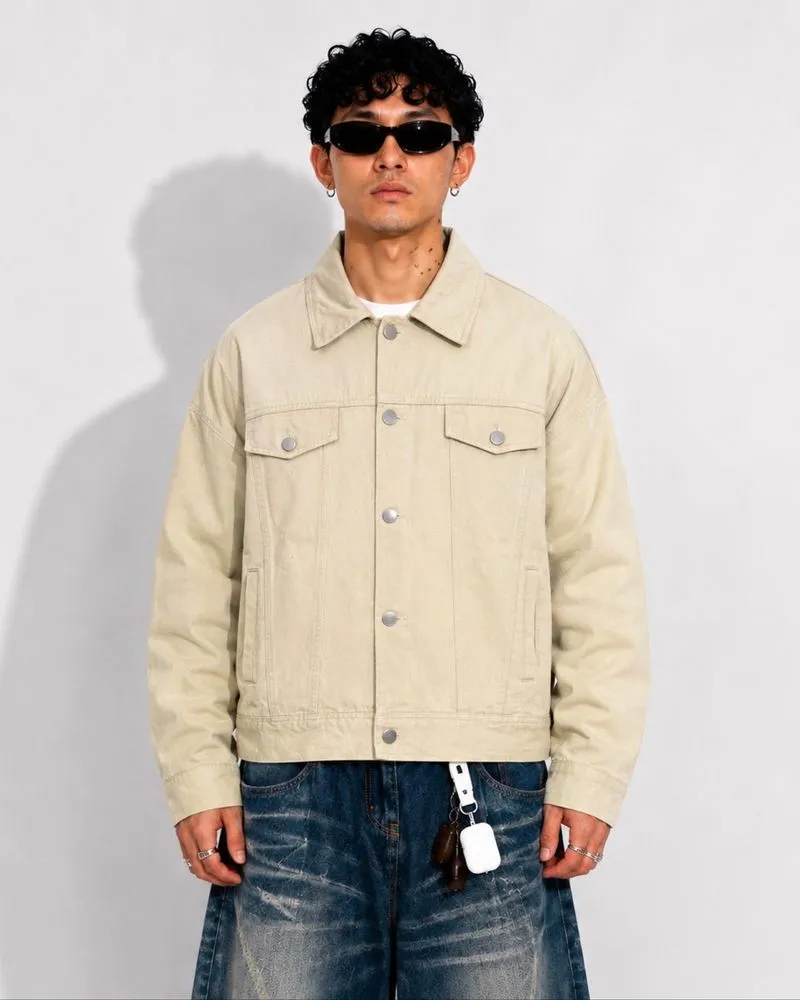 Two Rabbit Canvas Trucker Jacket size L photo 1
