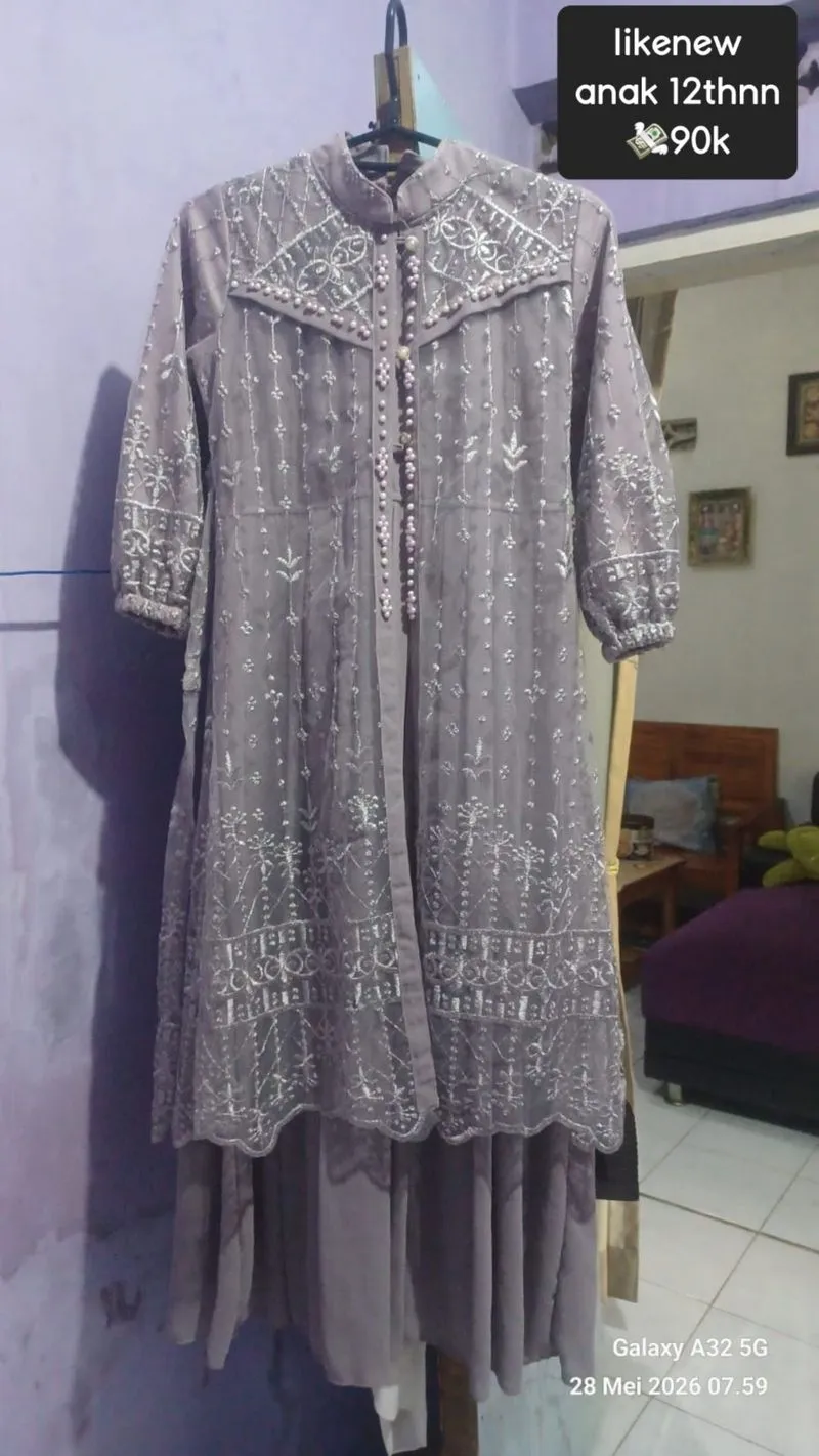 Gamis anak tanggung photo 1