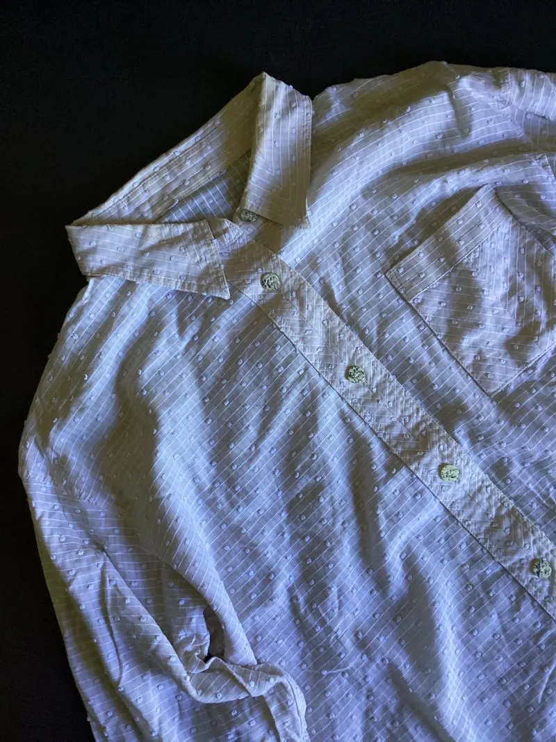 Casual Shirt Broken white outer layer women photo 1