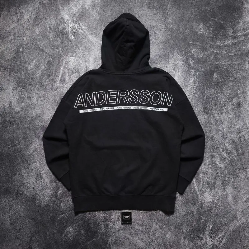 HOODIE ANDERSSON BELL BLACK photo 1