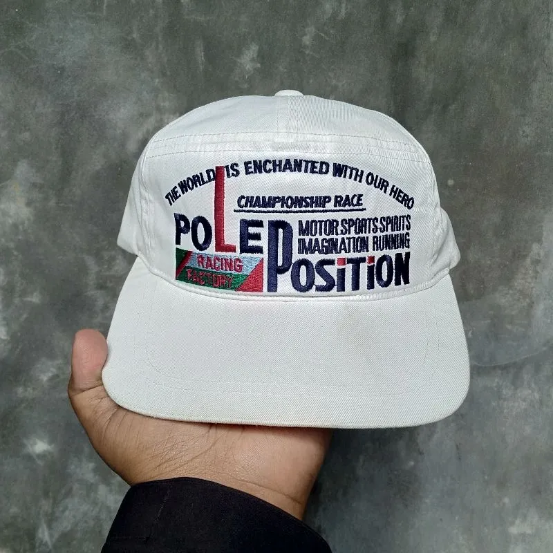 Vintage Sportswear Hat Pria white photo 1