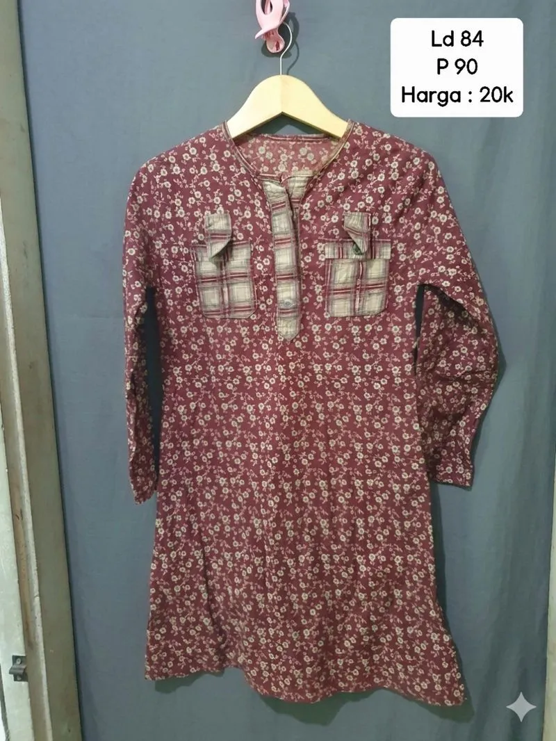 Atasan tunik vintage photo 1
