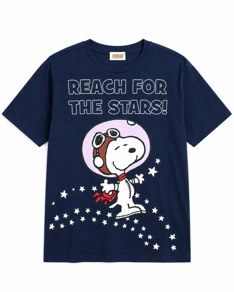KAOS PEANUTS SNOOPY BIG LOGO VINTAGE photo 1