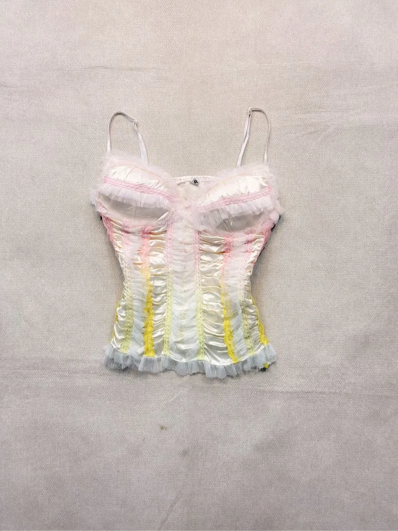 aurora pastels satin camisole photo 1